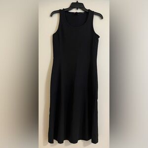 NWOT Athleta black midi dress